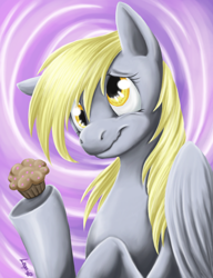 Size: 622x809 | Tagged: safe, artist:ryuza, imported from derpibooru, derpy hooves, pegasus, pony, female, mare