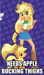 Size: 333x564 | Tagged: safe, imported from derpibooru, applejack, twilight sparkle, pony, equestria girls, applebucking thighs, equestria girls plus, human ponidox, image macro, ponied up, self ponidox, skinny, stock vector