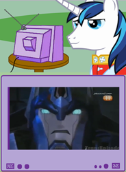 Size: 688x933 | Tagged: safe, imported from derpibooru, shining armor, beast hunters, exploitable meme, transformers, transformers prime, tv meme, ultra magnus