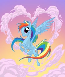 Size: 3102x3657 | Tagged: safe, artist:vassdeviant, imported from derpibooru, rainbow dash, cloud, cloudy, flying