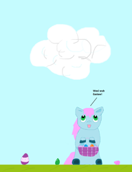 Size: 1000x1303 | Tagged: safe, imported from derpibooru, fluffy pony, easter, easter egg, fluffy pony original art, hugbox, lexi