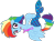 Size: 1024x749 | Tagged: safe, artist:gizemyorganci, imported from derpibooru, rainbow dash, pony, checkered socks, clothes, female, socks, solo