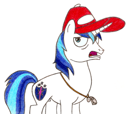 Size: 800x716 | Tagged: safe, artist:haleylonglover, imported from derpibooru, shining armor, derp, faic, hat