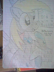 Size: 480x640 | Tagged: safe, artist:drblarts, imported from derpibooru, derpy hooves, pegasus, pony, 30 minute art challenge, female, mare