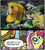 Size: 397x443 | Tagged: safe, edit, idw, imported from derpibooru, fluttershy, fish, pegasus, pony, exploitable meme, fake, female, mare, meme, nature is so fascinating, photoshop, vulgar