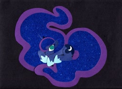 Size: 875x638 | Tagged: safe, artist:janedoe14, imported from derpibooru, princess luna, pony, female, papercraft, solo, traditional art