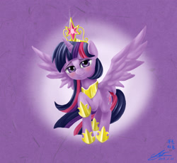 Size: 2000x1838 | Tagged: safe, artist:mrs1989, imported from derpibooru, twilight sparkle, alicorn, pony, elements of harmony, female, mare, solo, twilight sparkle (alicorn)