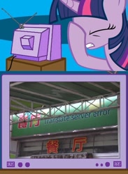 Size: 563x771 | Tagged: safe, imported from derpibooru, twilight sparkle, engrish, exploitable meme, facehoof, fail, meme, translate server error, translation, tv meme