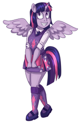 Size: 1261x1920 | Tagged: safe, artist:littleliesel, imported from derpibooru, twilight sparkle, anthro, equestria girls, female, pony coloring, redesign, solo