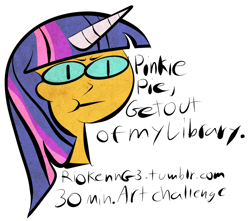 Size: 1000x884 | Tagged: safe, artist:riokenng3, imported from derpibooru, twilight sparkle, human, 30 minute art challenge, horned humanization, humanized