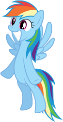 Size: 3500x6720 | Tagged: safe, artist:stabzor, imported from derpibooru, rainbow dash, pegasus, pony, hurricane fluttershy, .psd available, cute, dashabetes, female, flying, happy, simple background, smiling, solo, spread wings, transparent background, vector, wings