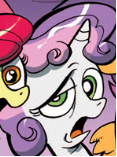 Size: 117x157 | Tagged: safe, idw, imported from derpibooru, sweetie belle, comic