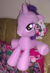 Size: 291x425 | Tagged: safe, imported from derpibooru, twilight sparkle, pony, hasbro, irl, official, photo, plushie, solo