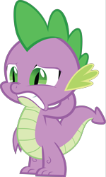 Size: 3000x5010 | Tagged: safe, artist:the-crusius, imported from derpibooru, spike, reaction image, simple background, transparent background, vector