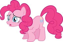 Size: 4537x3000 | Tagged: safe, artist:the-crusius, imported from derpibooru, pinkie pie, reaction image, simple background, transparent background, vector