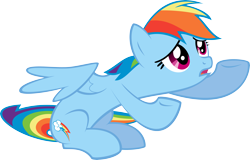 Size: 6945x4437 | Tagged: safe, artist:flizzick, imported from derpibooru, rainbow dash, pony, hurricane fluttershy, season 2, absurd resolution, female, simple background, solo, transparent background, vector, y u no