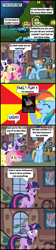 Size: 1048x4691 | Tagged: safe, artist:bronybyexception, imported from derpibooru, fluttershy, pinkie pie, rainbow dash, rarity, twilight sparkle, pony, undead, zombie, zombie pony, 2013, annoyed, beating a dead pony, comic, hilarious in hindsight, lampshade hanging, parody, twilight sparkle is not amused, unamused