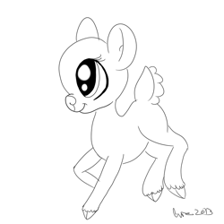 Size: 900x900 | Tagged: safe, artist:hungoverpony, imported from derpibooru, oc, oc only, deer, sketch