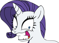 Size: 1239x893 | Tagged: safe, artist:colossalstinker, imported from derpibooru, rarity, pony, insanity, solo