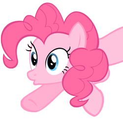 Size: 3000x3000 | Tagged: safe, artist:sagrag, imported from derpibooru, pinkie pie, reaction image, simple background, transparent background, vector
