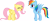 Size: 9665x4000 | Tagged: safe, artist:uxyd, imported from derpibooru, fluttershy, rainbow dash, pegasus, pony, sonic rainboom (episode), duo, simple background, transparent background, vector