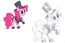 Size: 1853x1235 | Tagged: safe, imported from derpibooru, pinkie pie, clothes, suit