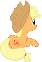 Size: 3000x4361 | Tagged: safe, imported from derpibooru, applejack, simple background, transparent background, vector