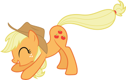 Size: 11413x7246 | Tagged: safe, imported from derpibooru, applejack, absurd resolution, simple background, transparent background, vector