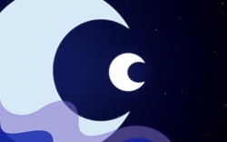Size: 1920x1200 | Tagged: safe, artist:flamevulture17, imported from derpibooru, princess luna, crescent moon, moon, wallpaper