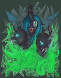 Size: 711x900 | Tagged: safe, artist:raedrob, deleted from derpibooru, imported from derpibooru, queen chrysalis, changeling