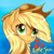 Size: 2000x2000 | Tagged: safe, artist:ac-whiteraven, imported from derpibooru, applejack, pony, female, portrait, solo