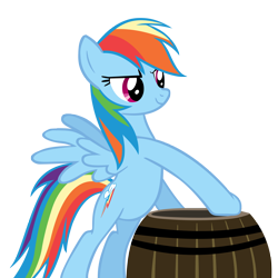 Size: 9999x9999 | Tagged: safe, artist:annietheeagle, imported from derpibooru, rainbow dash, fall weather friends, absurd resolution, barrel, simple background, transparent background, vector