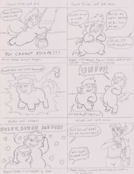 Size: 1158x1500 | Tagged: safe, artist:santanon, imported from derpibooru, fluffy pony, crying, pokémon, ralphie, special hugs