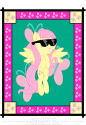 Size: 2867x4133 | Tagged: safe, artist:shikarispeeder, imported from derpibooru, fluttershy, sunglasses