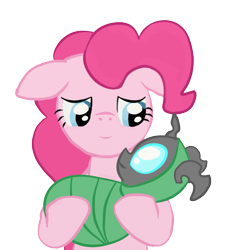 Size: 747x795 | Tagged: safe, artist:evetssteve, imported from derpibooru, pinkie pie, changeling, nymph