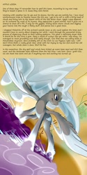 Size: 960x1920 | Tagged: safe, artist:severus, imported from derpibooru, oc, oc only, oc:stormfront, comic:all that glitters, appleloosa, cloud, cloudy, lightning, stories from the front