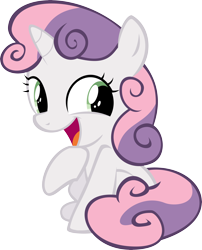 Size: 5500x6805 | Tagged: safe, artist:iamadinosaurrarrr, imported from derpibooru, sweetie belle, pony, absurd resolution, faic, female, happy, simple background, solo, transparent background, vector