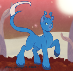 Size: 576x560 | Tagged: safe, artist:dreah, imported from derpibooru, alien, 30 minute art challenge, andalite, animorphs, aximili-esgarrouth-isthill, ponified