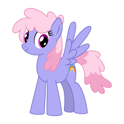 Size: 2800x2800 | Tagged: safe, artist:bluemeganium, imported from derpibooru, rainbowshine, pegasus, pony, background pony, female, looking at you, simple background, solo, transparent background, vector