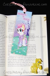 Size: 491x750 | Tagged: safe, imported from derpibooru, fluttershy, pegasus, pony, blind bag, bookmark, irl, photo, solo, toy