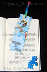 Size: 491x750 | Tagged: safe, imported from derpibooru, rainbow dash, pony, blind bag, bookmark, irl, merchandise, photo, solo, toy