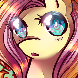 Size: 300x300 | Tagged: safe, artist:todoseruga, imported from derpibooru, fluttershy, pony, female, solo