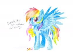 Size: 1779x1363 | Tagged: safe, artist:skyaircobra, imported from derpibooru, fluttershy, rainbow dash, pony, brush, female, sketch, solo, toy, traditional art