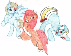 Size: 2937x2341 | Tagged: safe, artist:alexanderstormclaw, artist:amora-silverspark, imported from derpibooru, oc, oc only, oc:vixy hooves, bound, charge