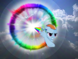 Size: 1968x1497 | Tagged: safe, artist:skyrings, imported from derpibooru, rainbow dash, cloud, cloudy, sky, sonic rainboom