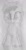 Size: 507x959 | Tagged: safe, artist:liquidarrow-x, imported from derpibooru, dinky hooves, pony, unicorn, female, filly, solo, traditional art, unshorn fetlocks
