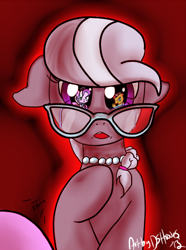 Size: 446x600 | Tagged: safe, artist:dshooves, imported from derpibooru, babs seed, diamond tiara, silver spoon, glasses, outcast, reflection, shock, shove