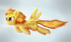 Size: 5000x3000 | Tagged: safe, artist:skybrush-viffex, imported from derpibooru, spitfire, female, flying, solo