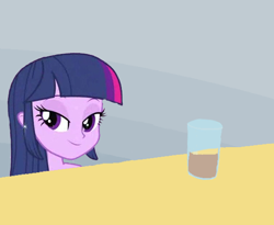 Size: 550x451 | Tagged: safe, imported from derpibooru, twilight sparkle, equestria girls, chocolate milk, exploitable meme, funny, meme, spill, spilled milk