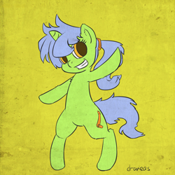 Size: 1000x1000 | Tagged: safe, artist:draneas, imported from derpibooru, oc, oc only, pony, 30 minute art challenge, bipedal